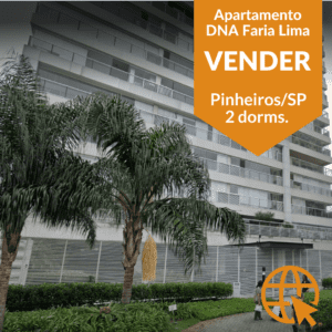 Apartamento DNA Faria Lima para vender, 2 dorms (1 suíte), em Pinheiros – São Paulo/SP