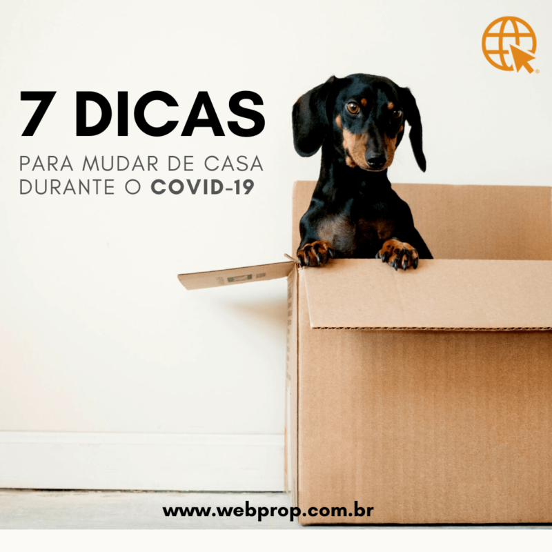 7 dicas para mudar de casa durante o COVID-19