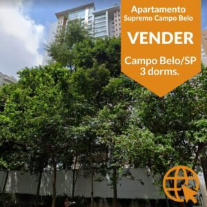Apartamento Supremo Campo Belo (SP) para Vender, 3 dorms (3 suítes), 201 m2