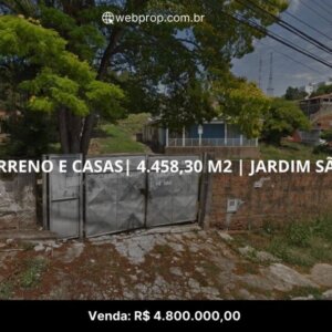 Lote de Terreno à venda de 4.458,30 m2 no Jardim São Gabriel em Campinas/SP (Jardim do Vale)
