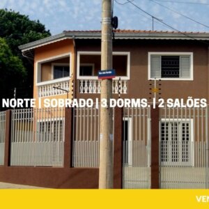 Fantástico sobrado para vender no Parque Via Norte – Campinas, com 196 m2 – Webprop Imóveis