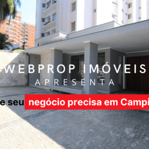 Casa Comercial à VENDA ou LOCAÇÃO com 222 m2, no Bosque, Campinas/SP